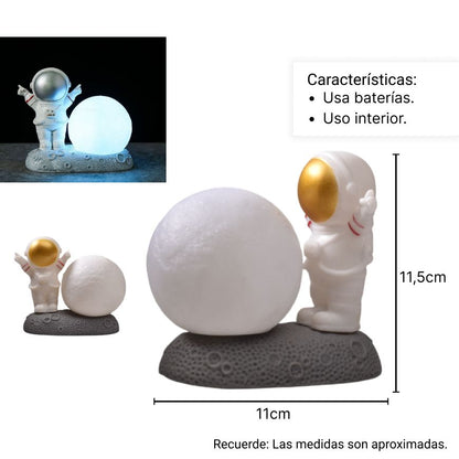 LAMPARA ASTRONAUTA DIM: 12X12X6