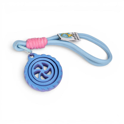LLAVERO RUEDA PLASTICO DIM:5CM