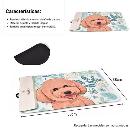 TAPETE POLIESTER PERRO DIM:38X58