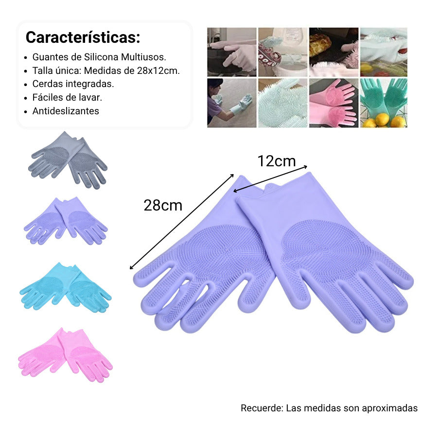 guantes silicona