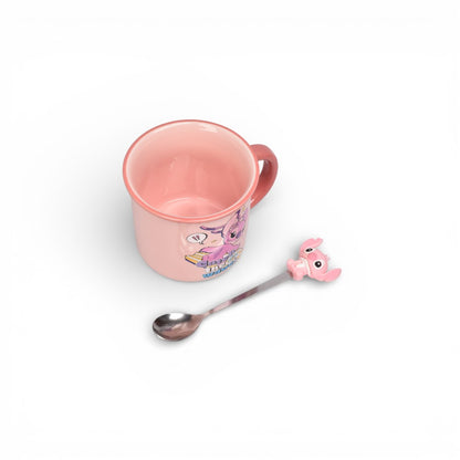 MUG POCILLO CERAMICA PERSONAJE 350ML DIM:9X9X8