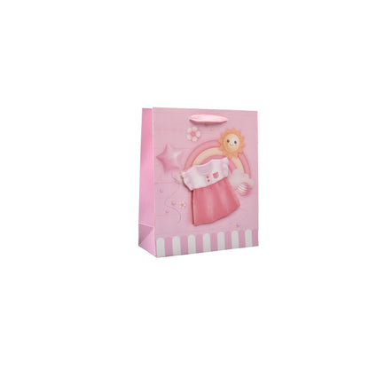 BOLSA REGALO EN PAPEL BABY TAMAÑO PEQUEÑO 24X19CM