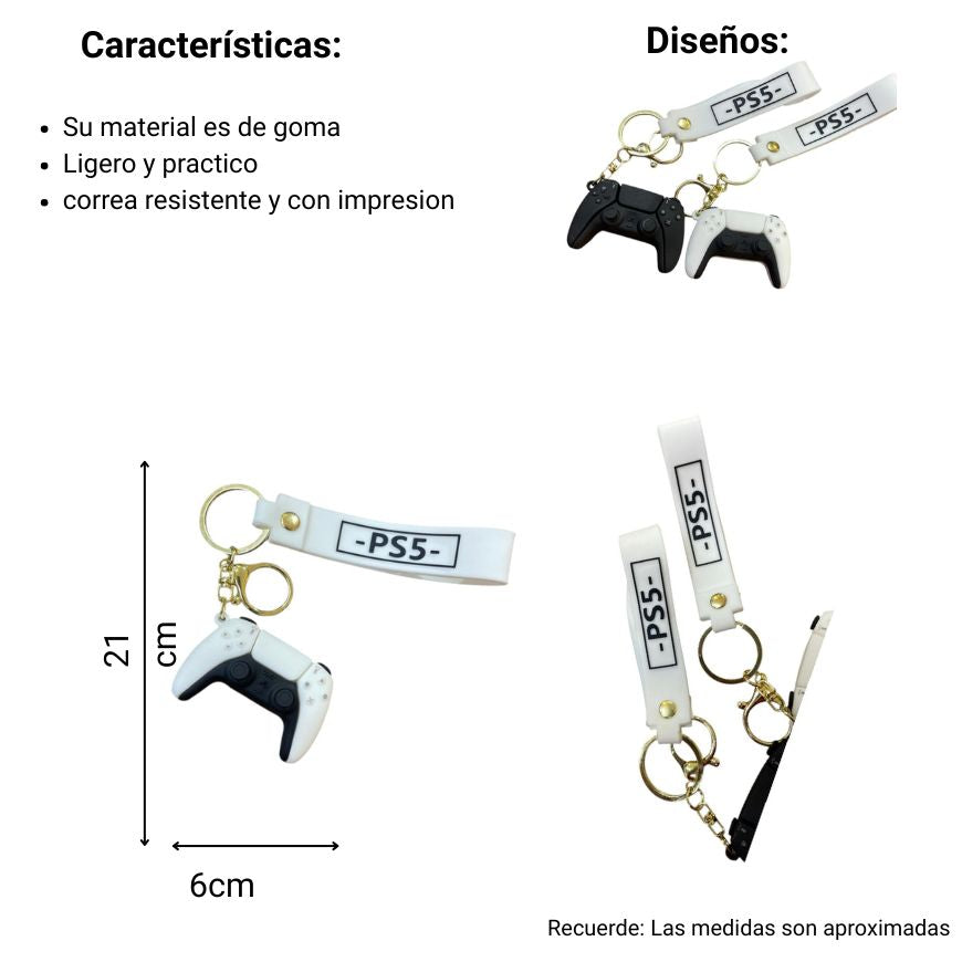 llavero de goma dim:8x5