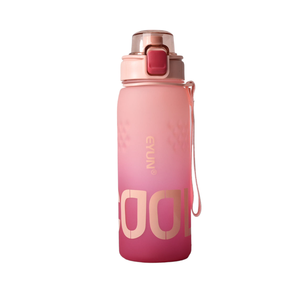 botella de agua plastica de 1000ml dim:8x8x26cm