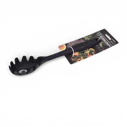 CUCHARON PARA PASTA SILICONA NEGRO DIM: 28X5X3