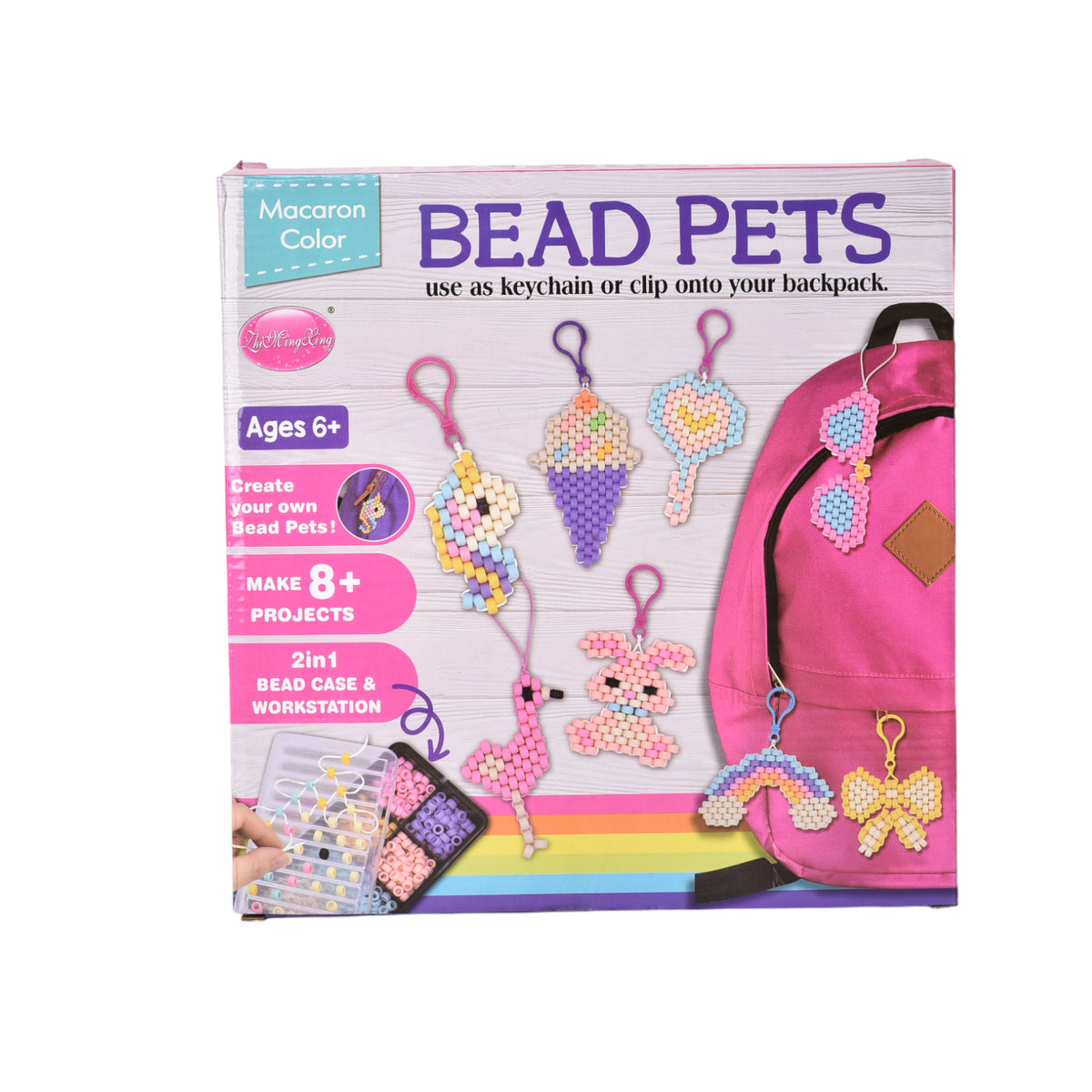 kit para hacer pulseras manillas juguete niña