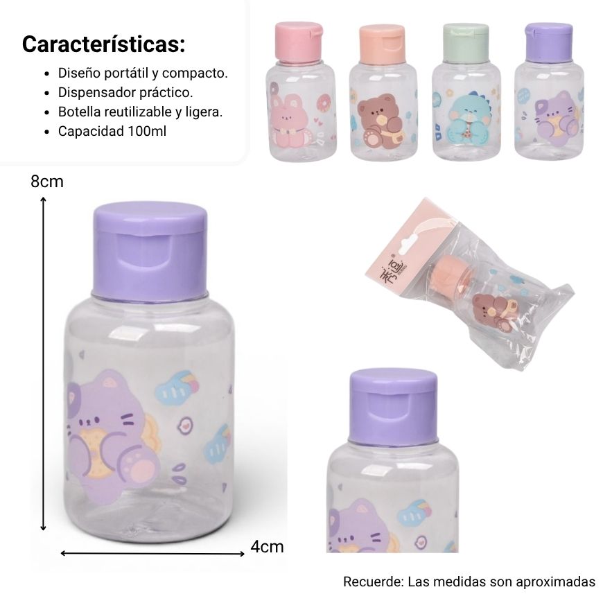 envase plastico recargable 50ml