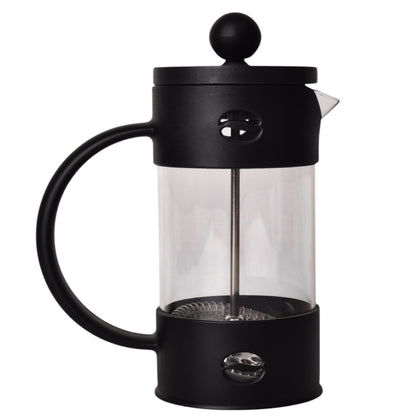 CAFETERA PRENSA FRANCESA PLASTICO Y VIDRIO 600ml DIM:9*9*18