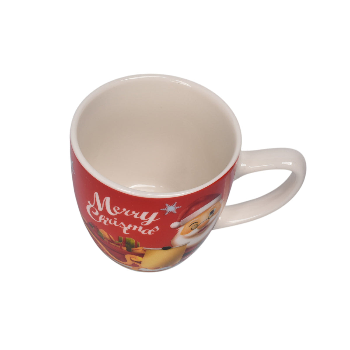 pocillo navidad ceramica con caja 210ml dim:7x7x7