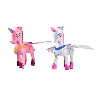 UNICORNIO CON MOVIMIENTO LUZ Y SONIDO