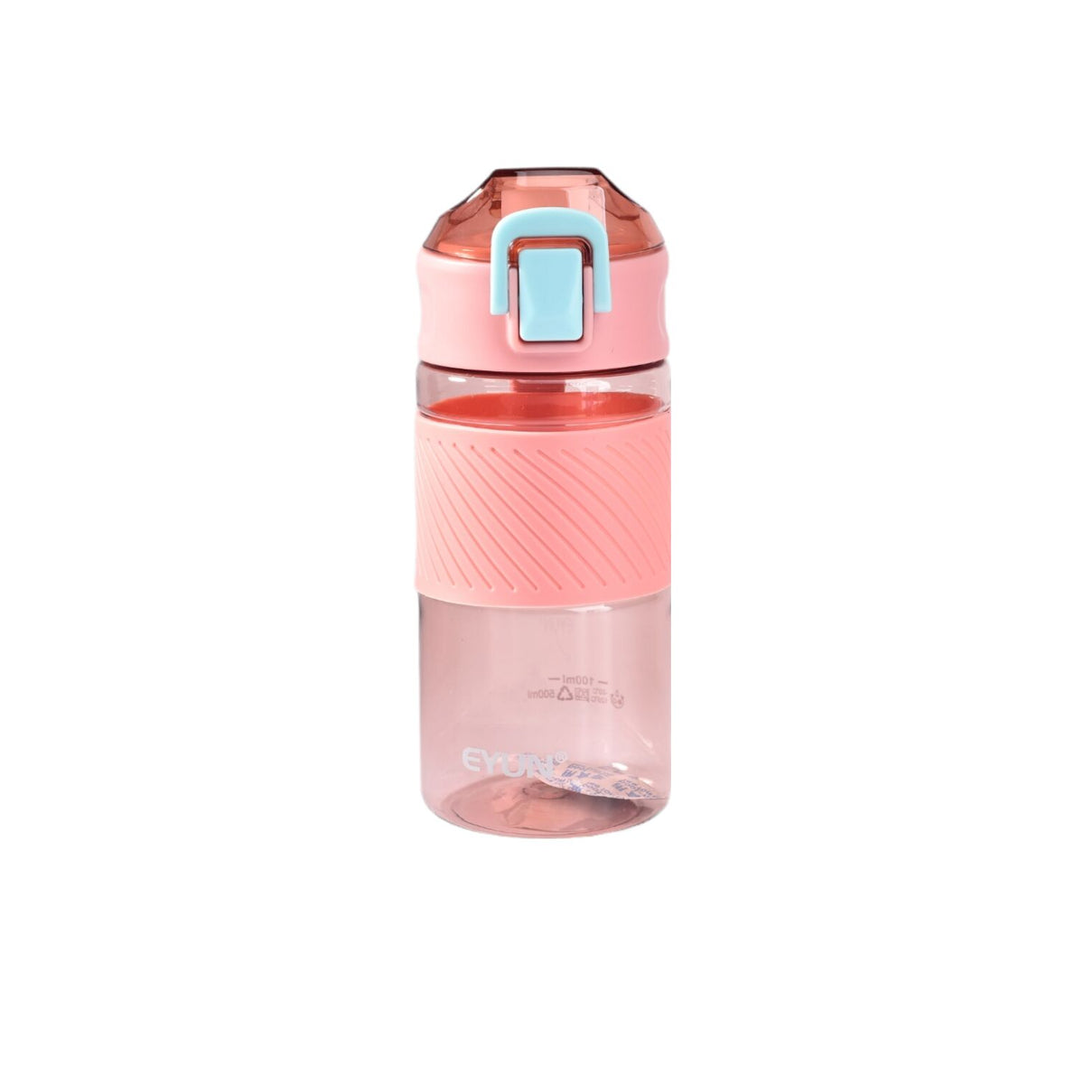 botella de agua 450ml plastica dim:18x7x7