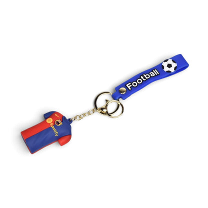 LLAVERO CAMISA DE FUTBOL GOMA DIM: 6X2.5CM