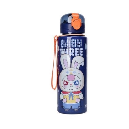 BOTELLA DE AGUA 700ML PLASTICA DIM:7X7X23