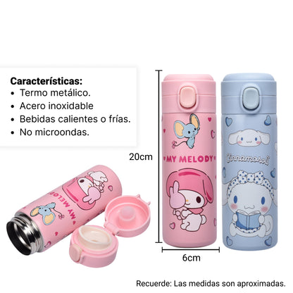 TERMO ACERO INOXIDABLE 500ML PERSONAJE