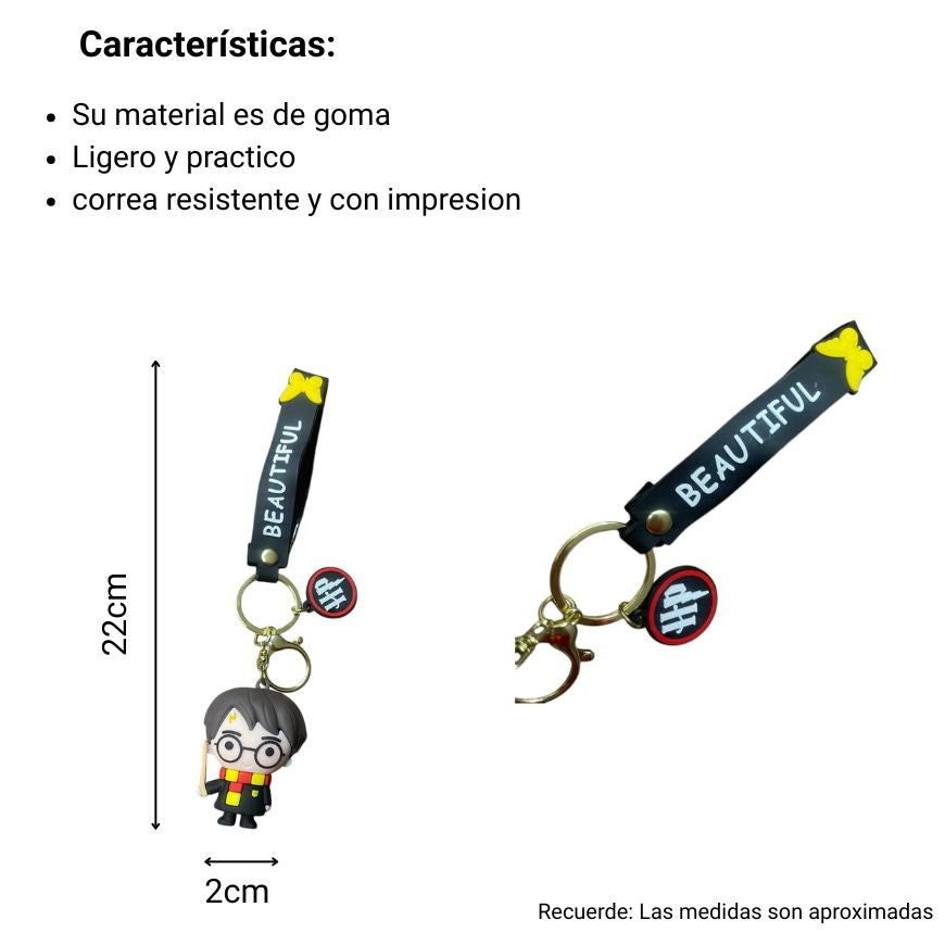 lavero de goma personaje dim:8x5