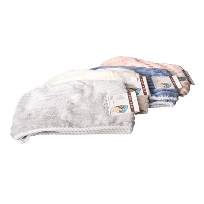 GORRO MICROFIBRA PARA SECAR EL CABELLO