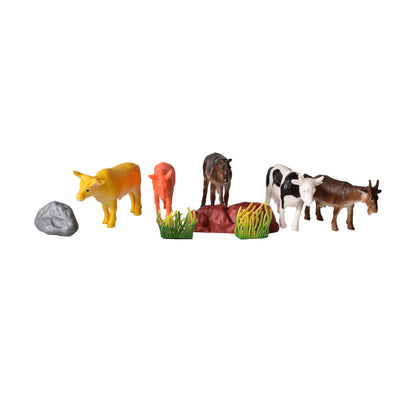 SET ANIMALES DE GRANJA JUGUETE DIDACTICO COLECCIÓN NIÑOS
