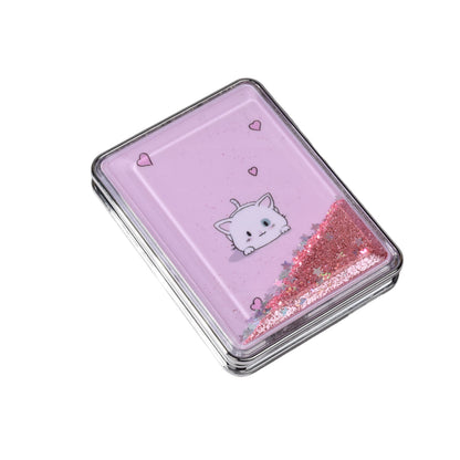 ESPEJO PLASTICO CUADRADO CARTERA DIM:6CM
