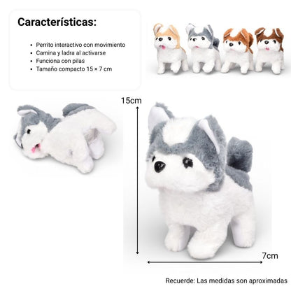 JUGUETE CON MOVIMIENTO PELUCHE PLASTICO DIM:15X17X8
