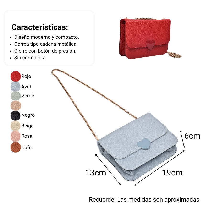 bolso mujer ligero diferentes colores dim:19x13x6