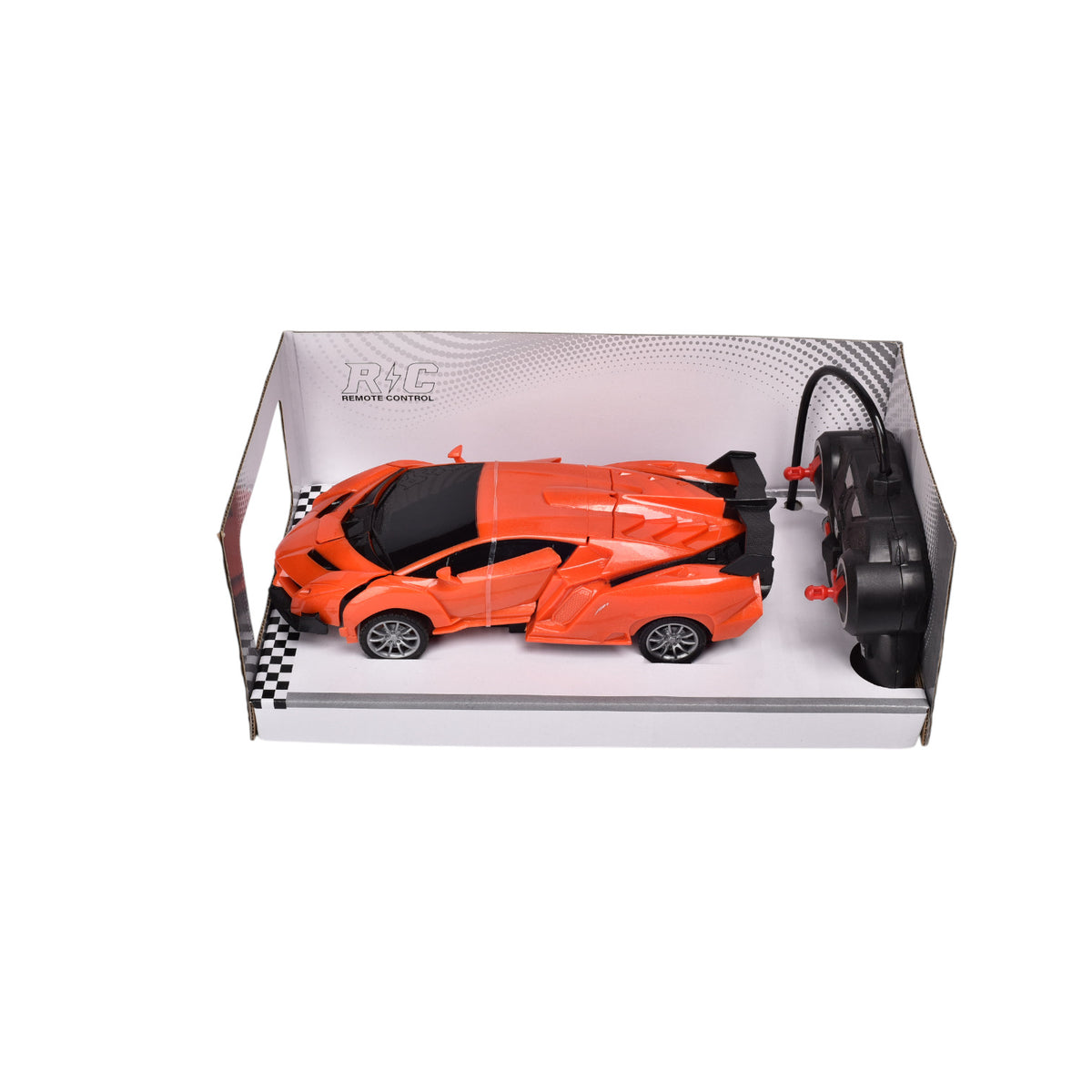 juguete carro con control remoto plastico dim:30x16x12