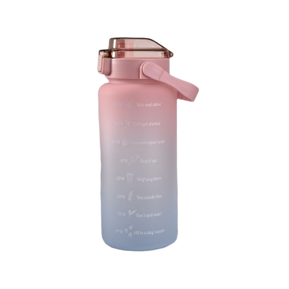 botilo de agua motivacional 2000ml