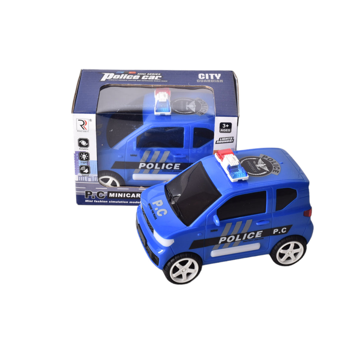 carro de policia para niño juguete