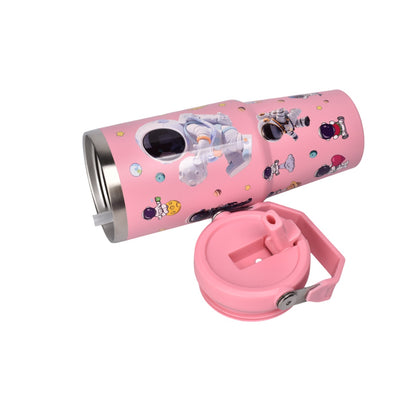 TERMO METALICO 890ML ASTRONAUTA DIM:8X24