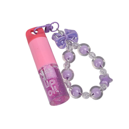 LLAVERO CON BRILLO PLASTICO DIM:9X2