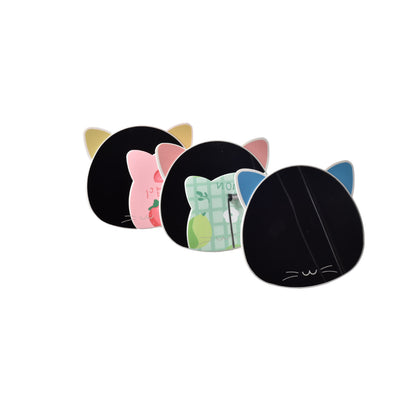 ESPEJO TOCADOR FORMA DE GATO DIM:16*14CM