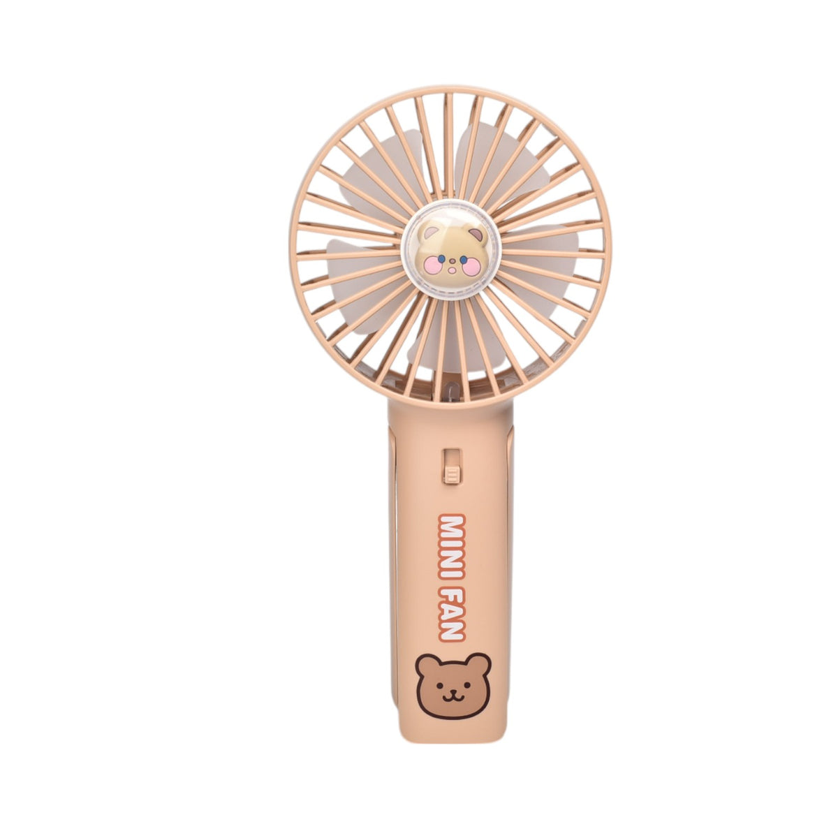 ventilador redondo plastico recargable dim:19x9x3