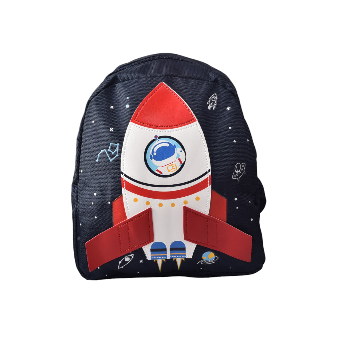 morral de niño pequeño de nave espacial