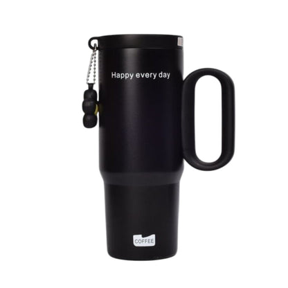 TERMO ACERO INOXIDABLE CON TAPA Y PITILLO 720 ML