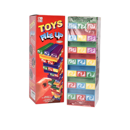 JUEGO DE MESA TORRE DE BLOQUES DIM: 9*9*26.5cm