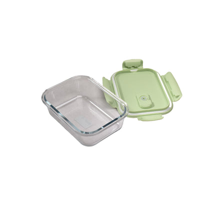 PORTA COMIDA REFRACTARIA RECIPIENTE FIAMBRERA VIDRIO 800ML