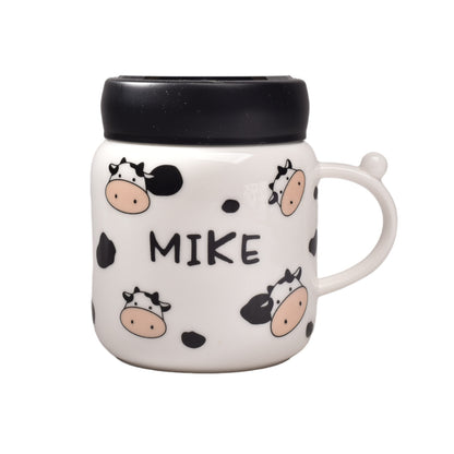 MUG EN CERAMICA POCILLO DE VACA DIM:8x12x11CM