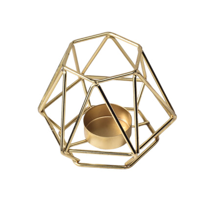 CANDELABRO BASE METALICA PARA VELA DIM: 11X11X8
