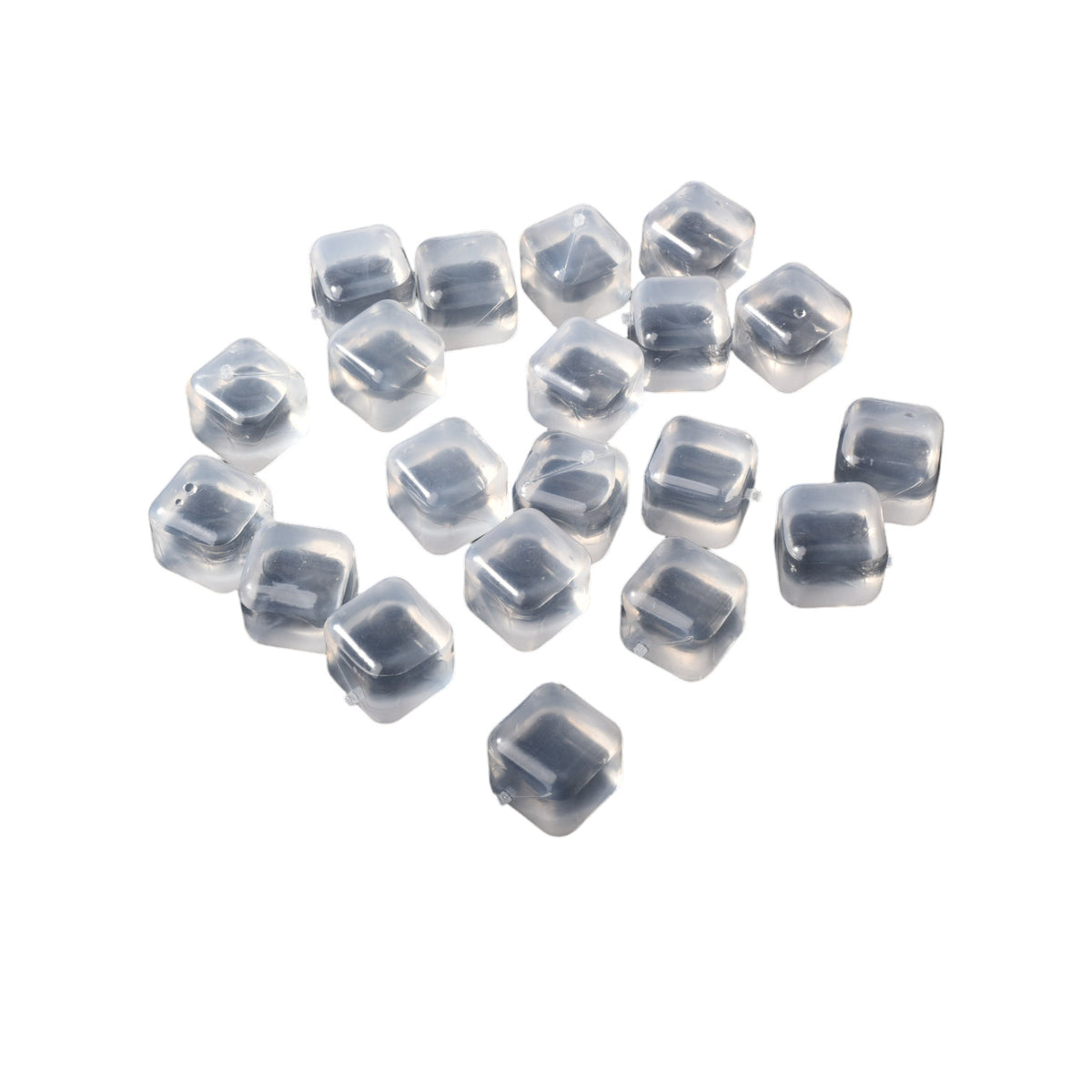 set 20und cubos de hielo reutilizable plastico bebida fria