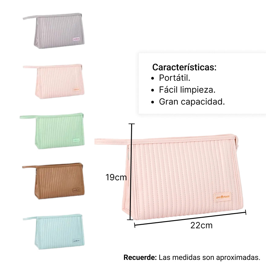 cosmetiquera sintetico poliester organizador neceser viaje v