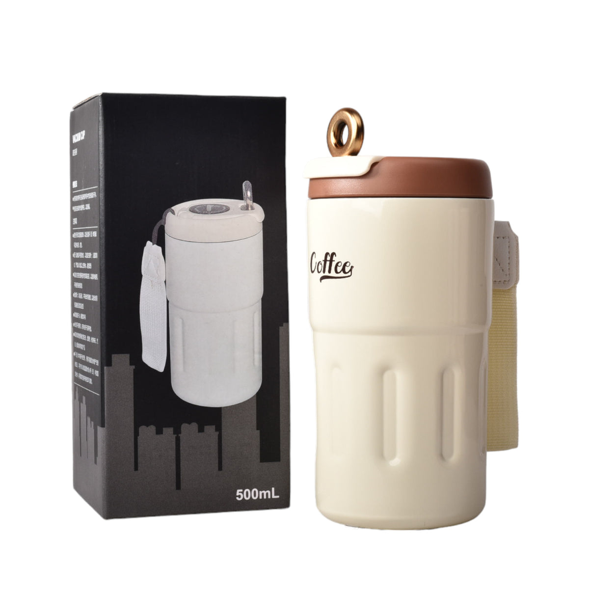 termo metalico 500ml acero inoxidable varios colores