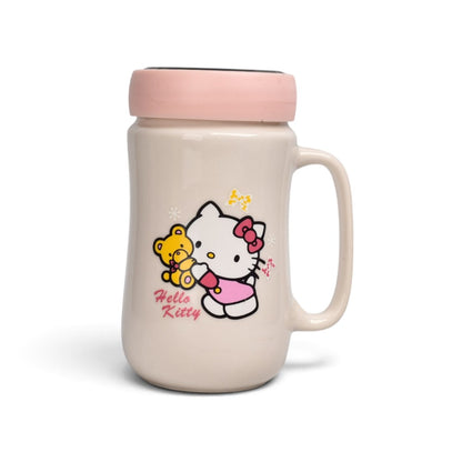 MUG POCILLO CERAMICA PRJ TAPA ESPEJO 480ML