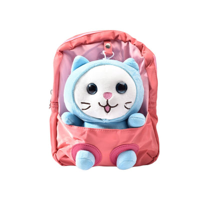 MORRAL ESCOLAR EN POLIESTER DIM:26X21.5CM