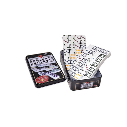 DOMINO CON ESTUCHE EN METAL DIM:19x12