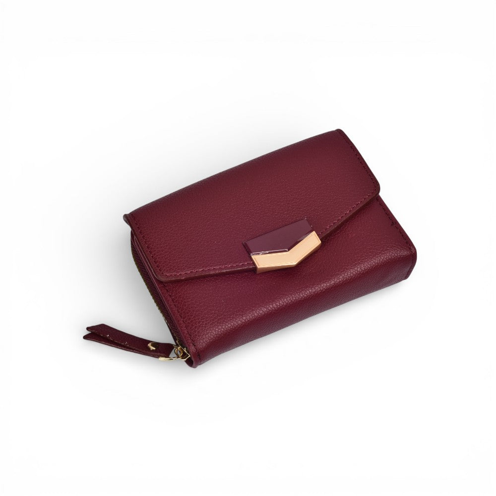 billetera para dama sintetico dim:14x9x3