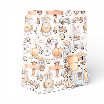 BOLSA REGALO VARIOS COLORES DE PAPEL DIM:26X32X10