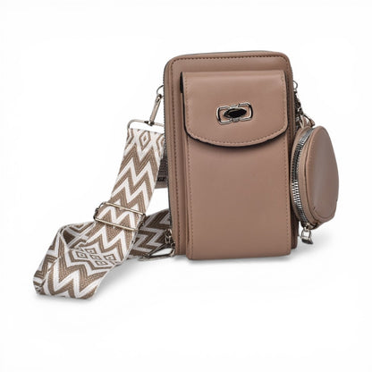 BOLSO PARA DAMA SINTETICO CON MONEDERO DIM: 11X18X7