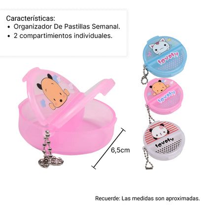 ORGANIZADOR DE PASTILLAS DIM:6,0*1,7