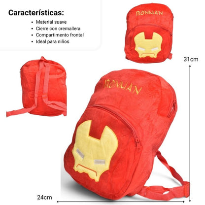 MALETA MORAL PRJ PELUCHE POLIESTER DIM:32X26CM