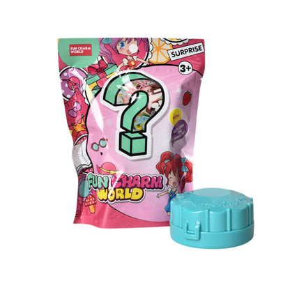 JUGUETE MUÑECA SORPRESA CON ACCESORIOS PLASTICO DIM:24X24X16