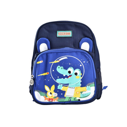 MORRAL ESCOLAR SINTETICO DINOSAURIO DIM:31*24CM